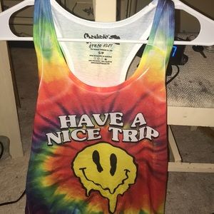 Tie dye tank top